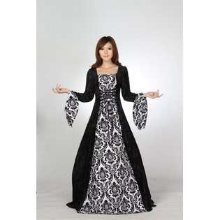 Shaper Corset Renaissance Brocaded Jacquard Evening Dress Gown SC41013 
