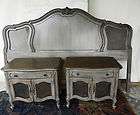 Handsome French style King Headboard and Chests