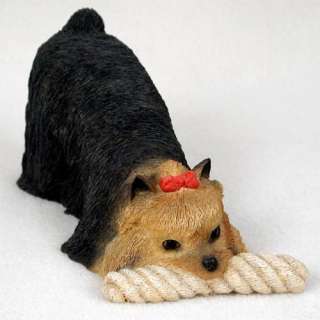 Yorkshire Terrier Statue Dog Figurine. Home Decor Yard Garden Dog 
