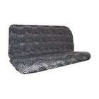 Car Truck SUV Cheetah Grey Black Rear Bench or Small Truck Seat Covers 
