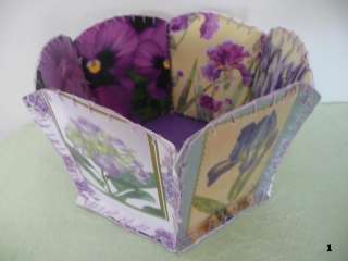   MADE ALL OCCASION FLORAL GREETING CARD BASKETS  PERFECT CHRISTMAS GIFT