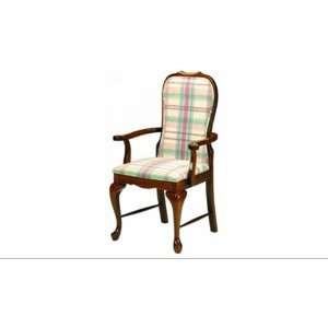  Queen Anne Padded Back Dining Arm Chair, 1EA Health 