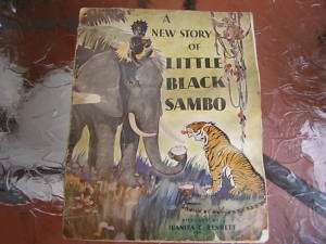 1932 1st ed A NEW STORY OF LITTLE BLACK SAMBO  
