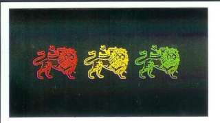 Lion Of Judah   Reggae Rasta Sticker / Decal  