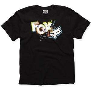  Fox Racing Youth Insane Eyes T Shirt   Youth Small/Black 