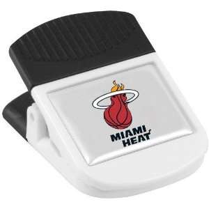  Miami Heat White Magnetic Chip Clip