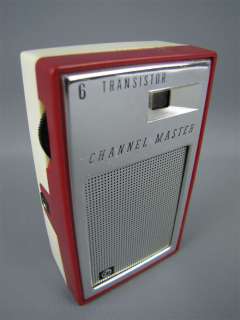 Vintage 6 Transistor Radio Channel Master Hong Kong  