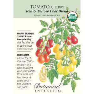  Red & Yellow Pear Blend Tomato   30 Seeds   Organic 