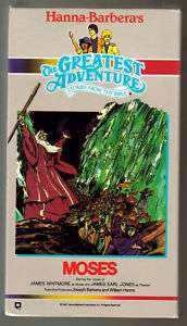 Hanna Barberas THE Greatest Adventures MOSES (VHS)  
