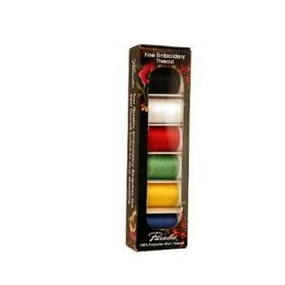 Pacesetter Brother SAEP706 6 Pack of Machine Embroidery Thread at 