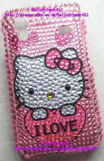 New Hello kitty Bling Case Cover For Samsung Galaxy Ace S5830 #3 