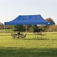Shelter Logic 10x20 Truss Pro Pop up Canopy Blue Cover 