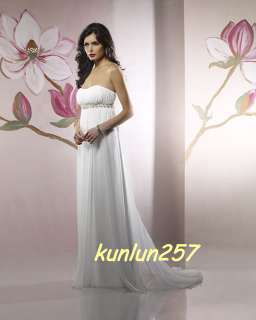 bridal Maternity wedding Formal party/Bridesmaid gowns  