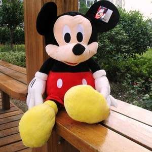 Adorable Huge Disney Red Pants Mickey Character Mice Plush Toy 28 