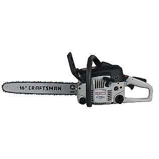 16 in. Gas Chainsaw  Craftsman Lawn & Garden Handheld Power Tools 