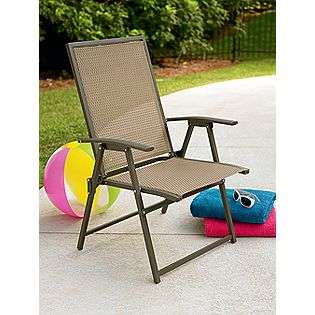 Grandview Folding Sling Chair*  Garden Oasis Outdoor Living Patio 