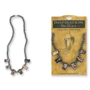   Inspirational Hematite Necklace Case Pack 3 