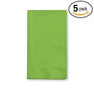 Creative Converting Paper Napkins, 3 Ply Luncheon Size, Fresh Lime 