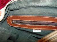 Nardini Italian Beige Leather handbag purse Nice size  