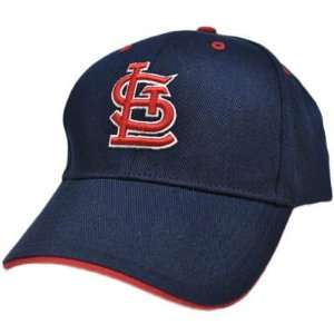  MLB Saint St Louis Cardinals 3D Baseball Hat Cap Navy Dark 