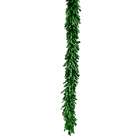 VCO 8.5 Shiny Foil Festive Green Christmas Garland   Unlit