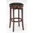   Chair and Table 24 Contemporary Chestnut Finish Hudson Counter Stool