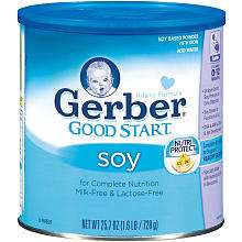 Gerber Foods Good Start Supreme Soy Powder Formula   25.7 oz   Gerber 