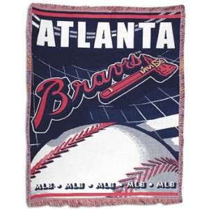 Braves Northwest MLB Jaquard Blanket 
