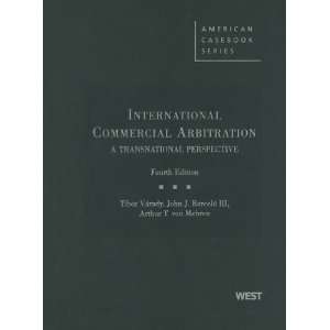  Commercial Arbitration A Transnational Perspective (American 