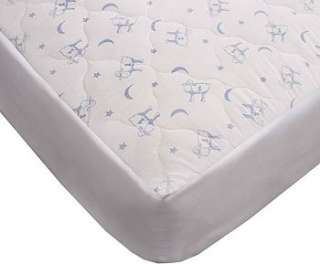 Serta Deluxe Fitted Mattress Cover   Blue   Babi Italia   Babies R 