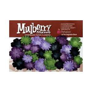 Mulberry Street Paper Mini Delphiniums Lavender, Purple, Green, Black