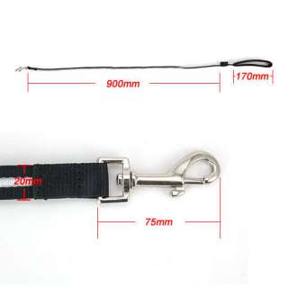   45 Inch Nylon Fashion Dog Pet Lead Leash Rope Cord + Battery  