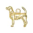 Katarina Vermeil 22K Gold on Sterling Silver Fox Terrier Dog Charm