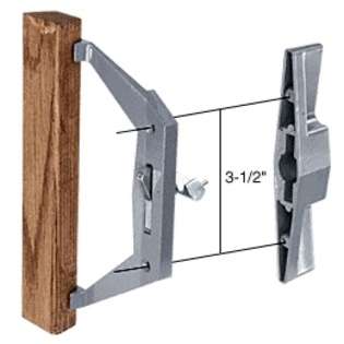 LAURENCE CRL Wood/Aluminum Internal Lock Sliding Glass Door 
