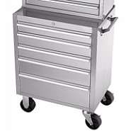   Storage 26 5 Drawer 18G Stainless Steel Rolling Cabinet 