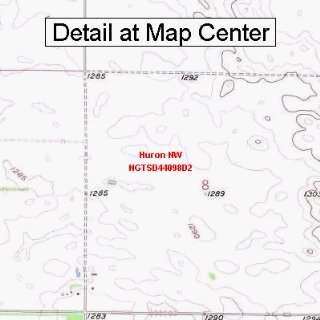   Map   Huron NW, South Dakota (Folded/Waterproof)