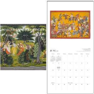  Master Painters of India Wall Calendar 2012 Office 