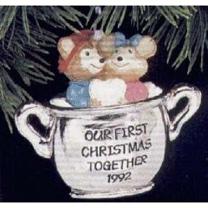  Our First Christmas Together 1992 Hallmark Ornament QX5061 