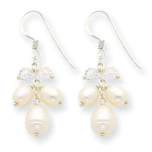   Cultured Pearl/Aurora Borealis Earrings West Coast Jewelry Jewelry