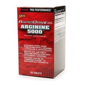  GNC Pro Performance Rapiddrive Arginine 5000   30 Servings 