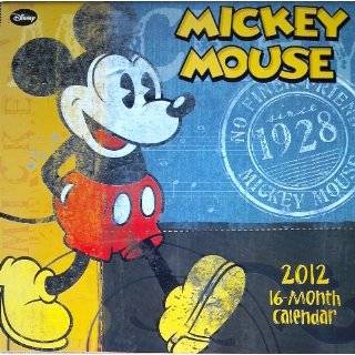 Disney Mickey Mouse 2012 16 Month Wall Calendar by Disney
