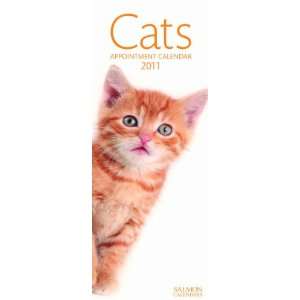    Cats   12 Month Appointments Slim   15.2x39.4cm