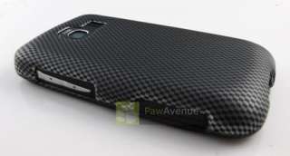 CARBON FIBER Hard Cover Case LG Optimus S U V Phone  