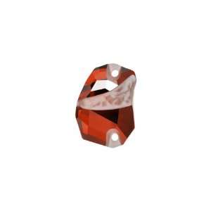  3257 19mm Divine Rock Sew on Crystal Red Magma Arts 