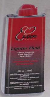 ZIPPO LIGHTER FLUID 80th ANNIVERSARY 4 ounce Fuel Can LIMITED New 