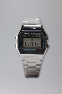 UrbanOutfitters  Casio Chrome Classic Watch
