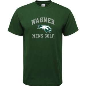  Wagner Seahawks Forest Green Mens Golf Arch T Shirt 