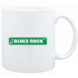  Mug White  Blues Rock STREET SIGN  Music Sports 