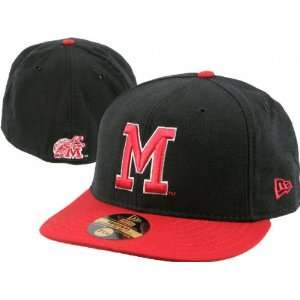  University of Maryland Terrapins Fitted 5950 Wool Cap 