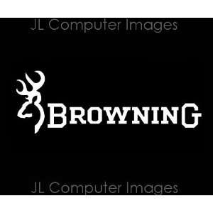 BROWNING HUNTING DECAL 6 X 2